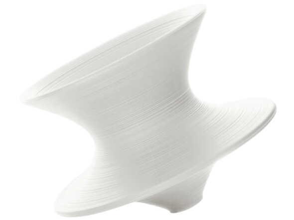 Magis Spun Rotating Lounge Chair in White
