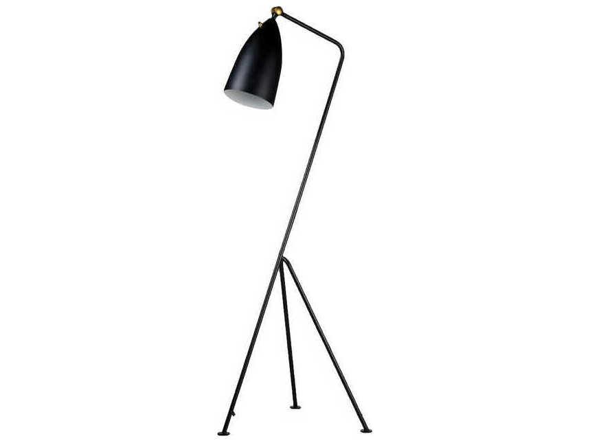 Stickman Matte Black Floor Lamp