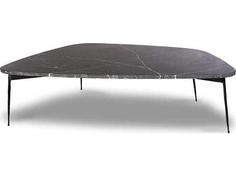 Flint Marble Coffee Table Large Black