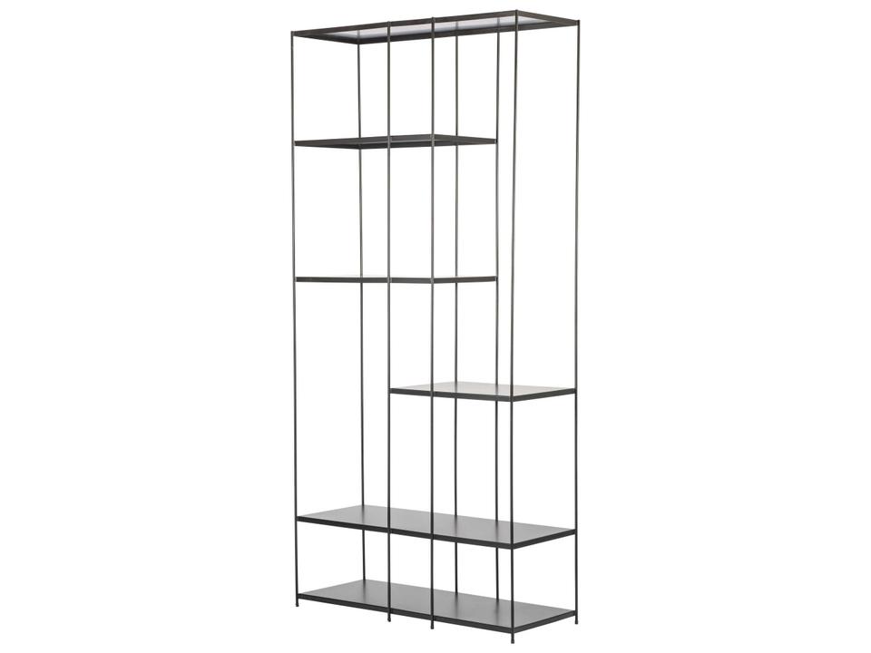 Etta Matte Black Etagere