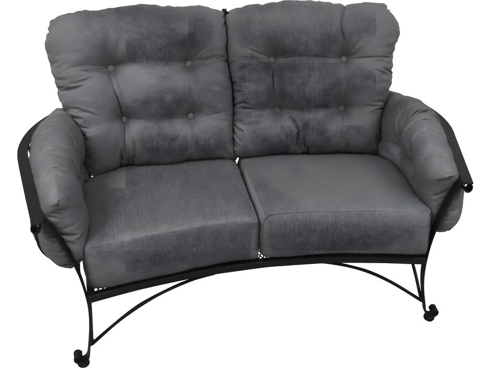Vinings Deep Seating Wrought Iron Loveseat