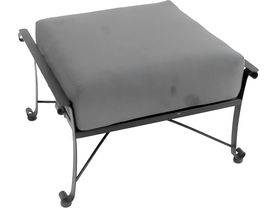 Vinings Wrought Iron Deep Seating Ottoman