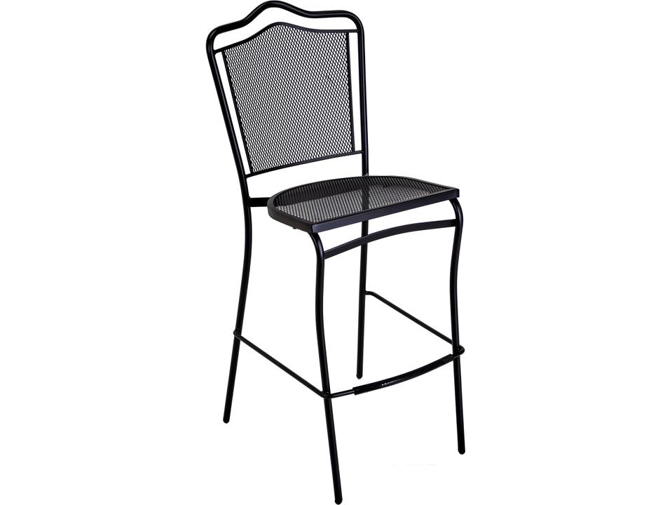Boardwalk Wrought Iron Bar Stool