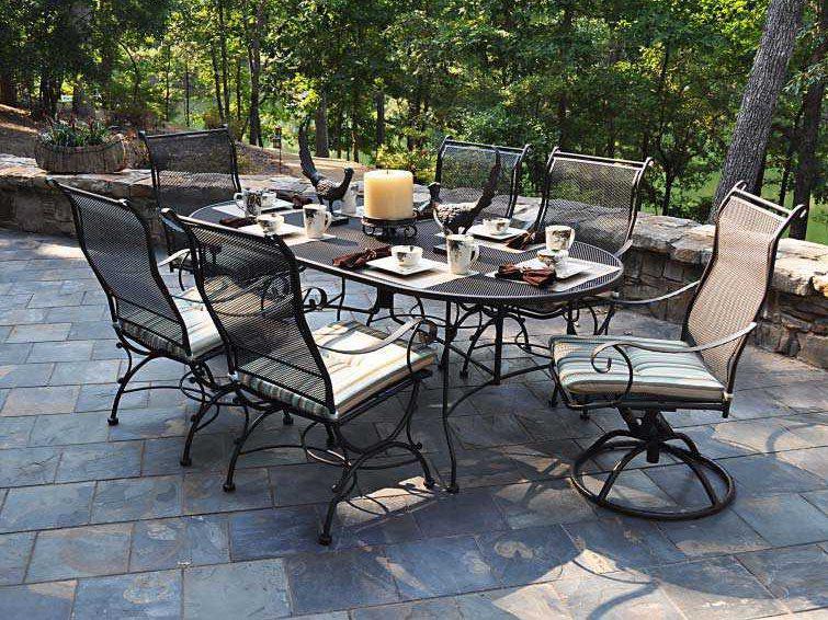 Alexandria Wrought Iron Dining Set