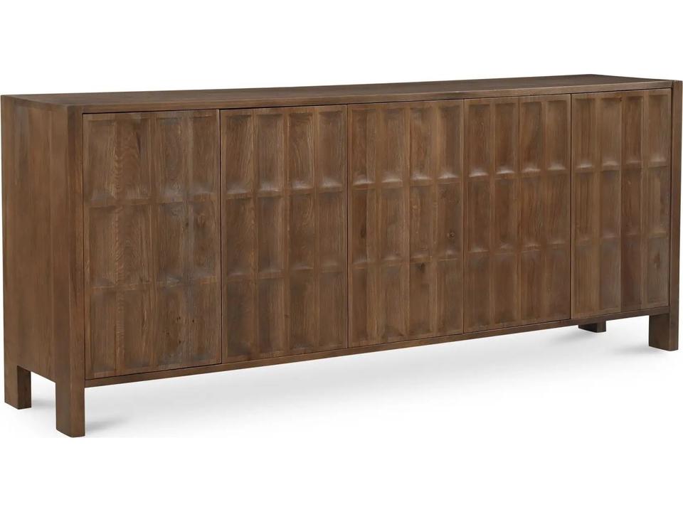 Roland 84" Mango Wood Brown Sideboard