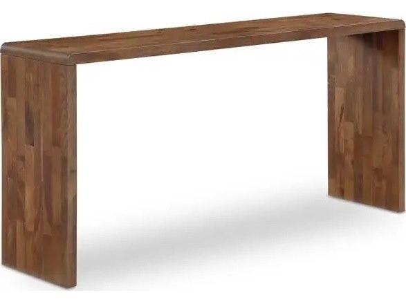 Carrie Brown Rectangular Wood Bar Table