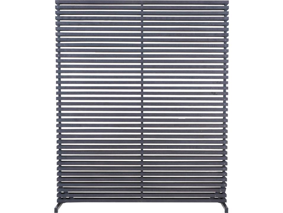 Dallin Screen Black Contemporary Room Divider