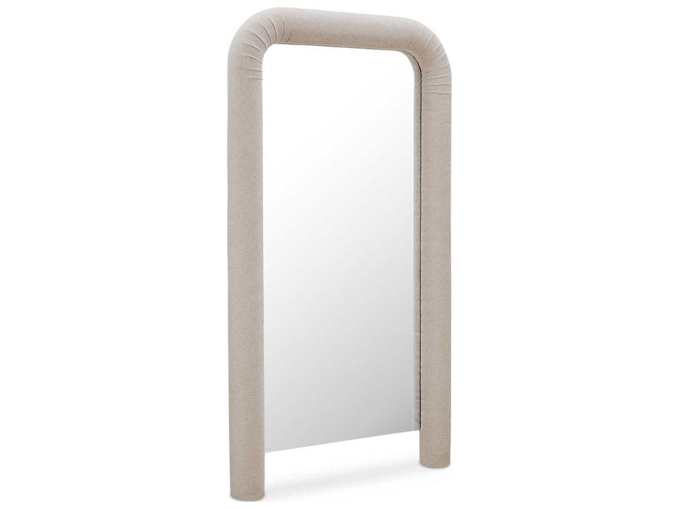 Ellison Beige Floor Mirror