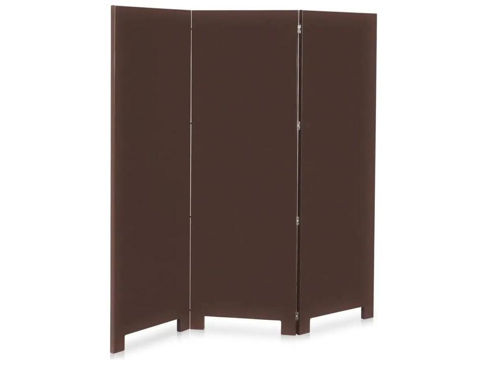 Garbo Brown 3 Panel Room Divider