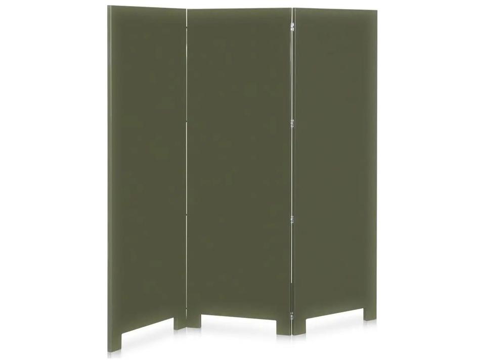 Garbo Green 3 Panel Room Divider