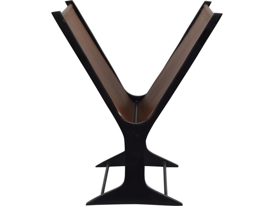 Light Brown Magazine Rack