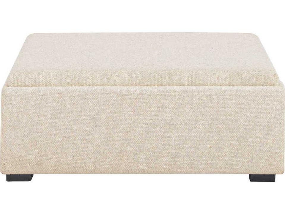 Montana Flecked Oat Upholstered Storage Ottoman