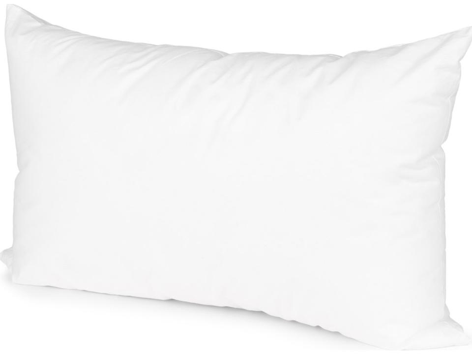21 x 13 Inch Down and Feather Pillow Insert White