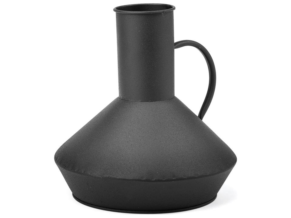 Emily 8L x 8W Black Metal Decorative Jug