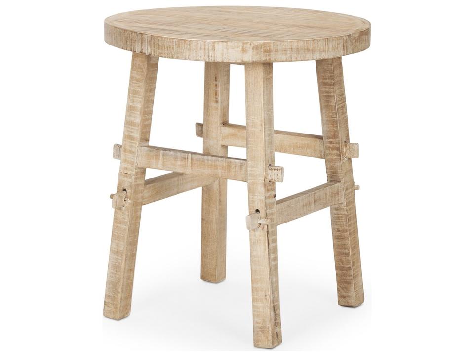 Rosie Small Blonde Wood End Table