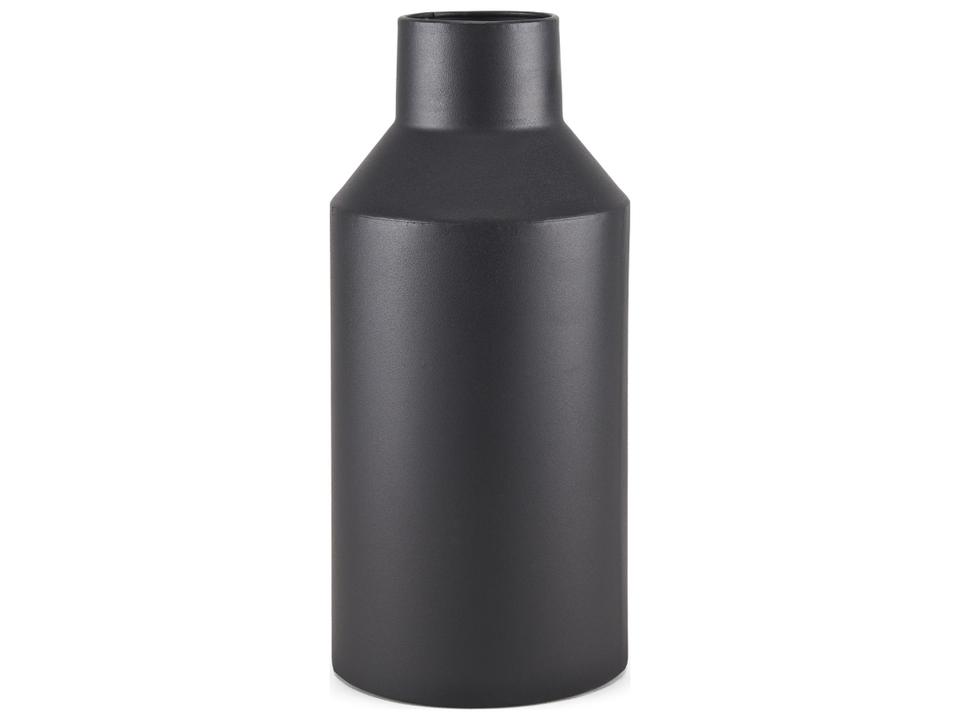Tosca Tall Matte Black Metal Vase