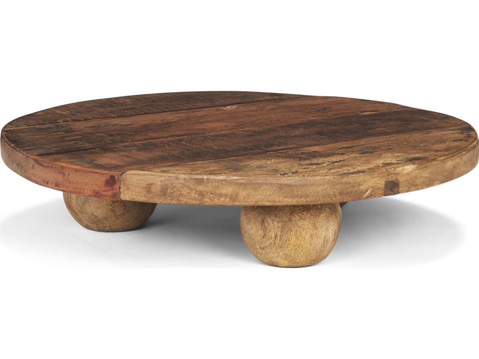 Kerra Large Solid Reclaimed Wood Tray