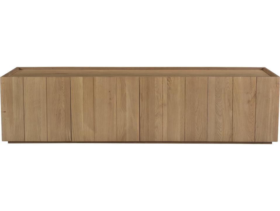 Plank 72 Inch Natural Oak Wood Media Console