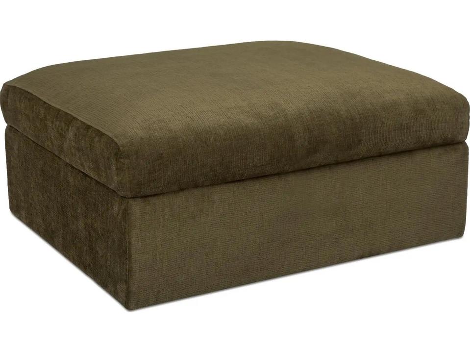 Swift Green Upholstered Ottoman