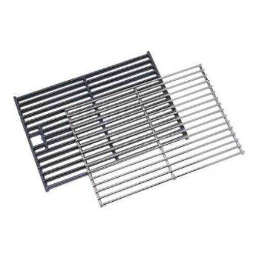 Set of 2 Porcelain Steel Grill Rods