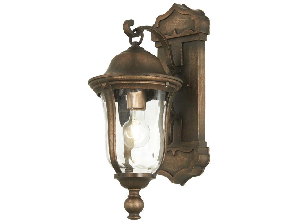 Havenwood 1 Light Outdoor Wall Light in Tauira Bronze and Alder Silver