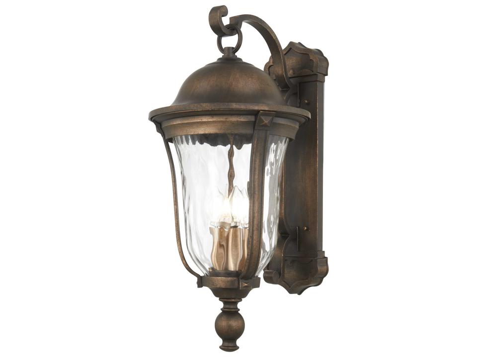 Havenwood 4-Light Outdoor Wall Sconce in Tauira Bronze and Alder Silver