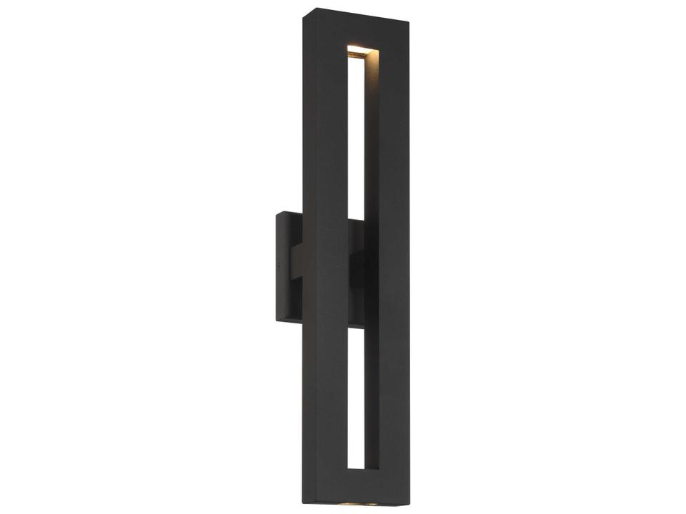 Paddock 1-Light Outdoor Wall Light in Sand Coal