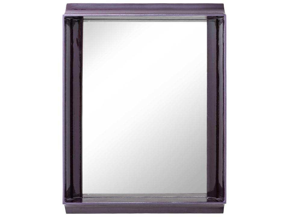 Coves Rectangular Wall Mirror with Shelf