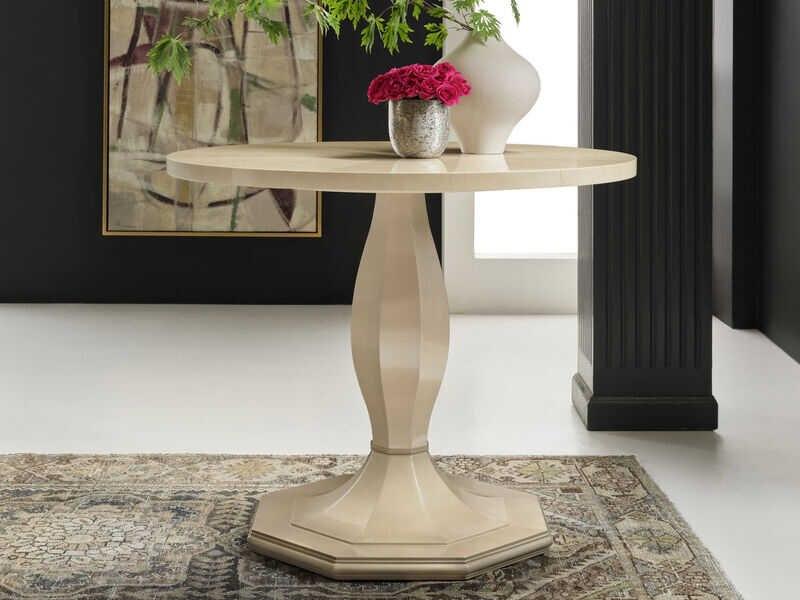 Sycamore Round Wood Center Table
