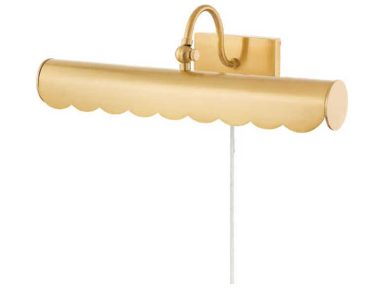 Fifi 2-Light Aged Brass Picture Light