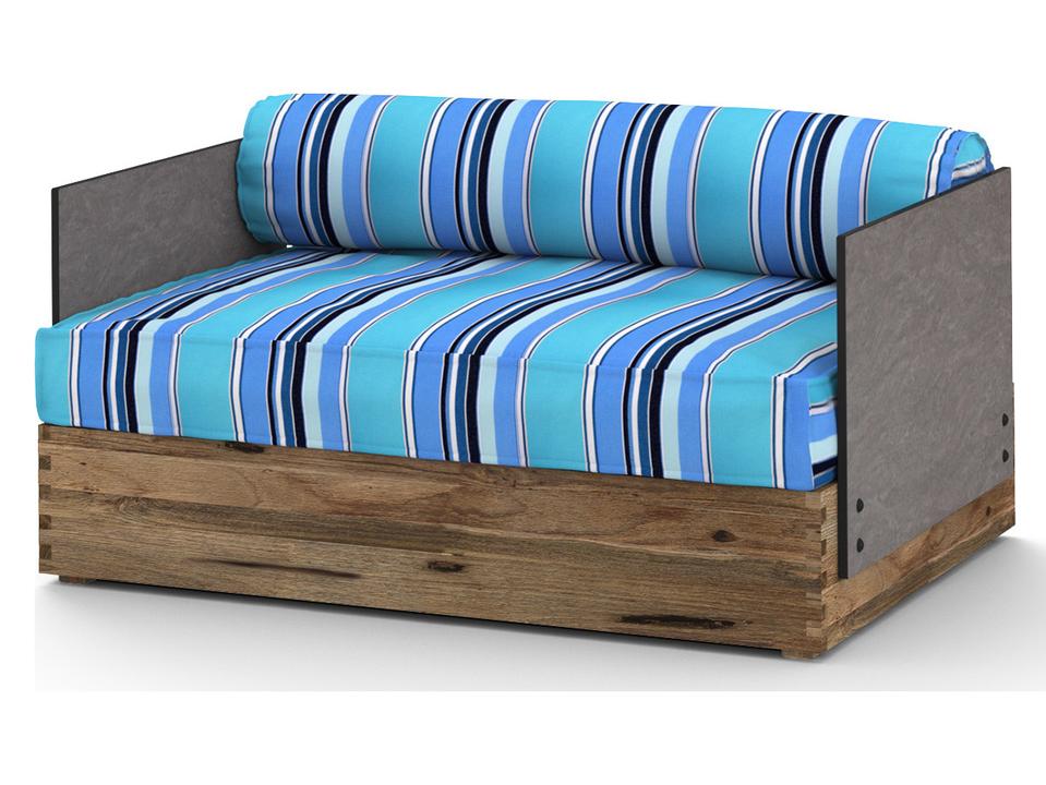 Aiko Teak Cushion Lounge Chair