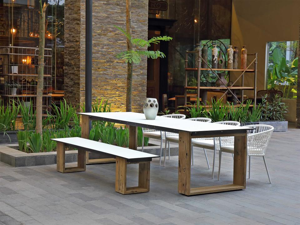 Aiko Teak Patio Dining Set