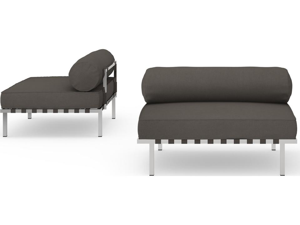 Albatross 316 Stainless Steel Modular Lounge Chair