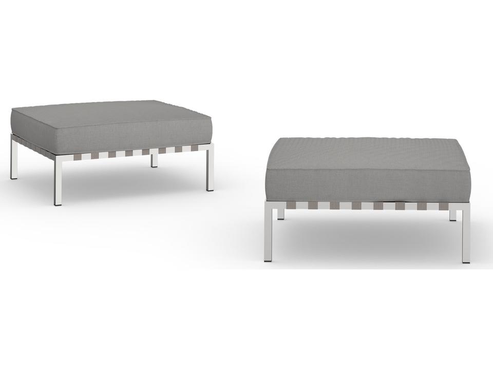 Albatross 316 Stainless Steel Sectional Ottoman