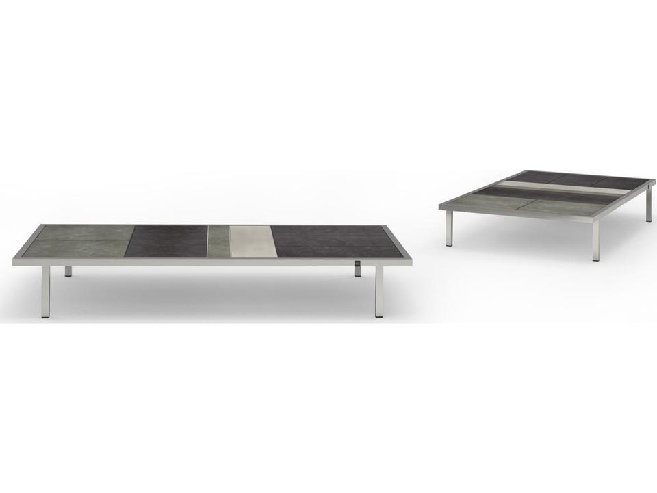 Albatross 67-Inch Rectangular HPL Top Coffee Table