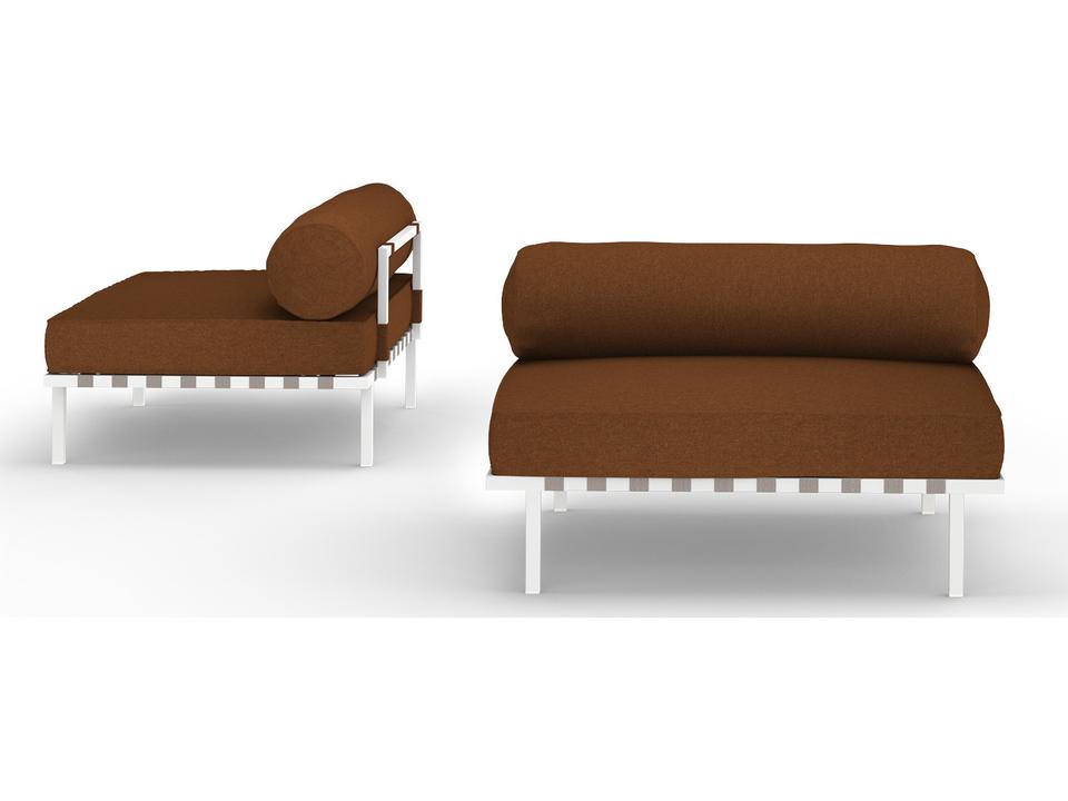 Albatross 304 Stainless Steel Modular Lounge Chair