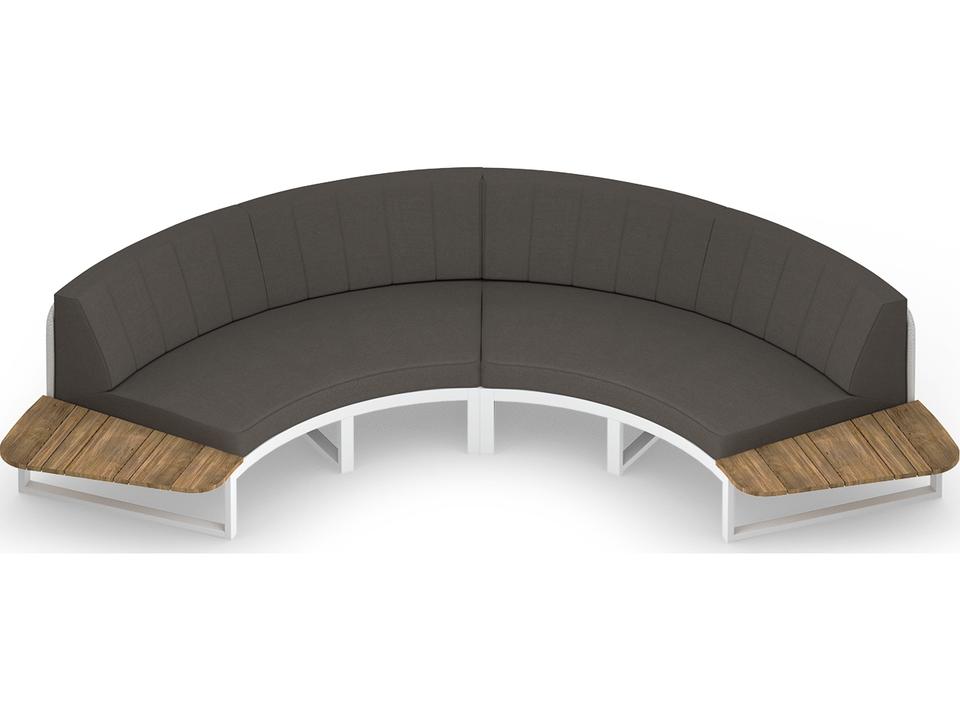 MamaGreen Babbo Aluminum Cushion Outdoor Lounge Set