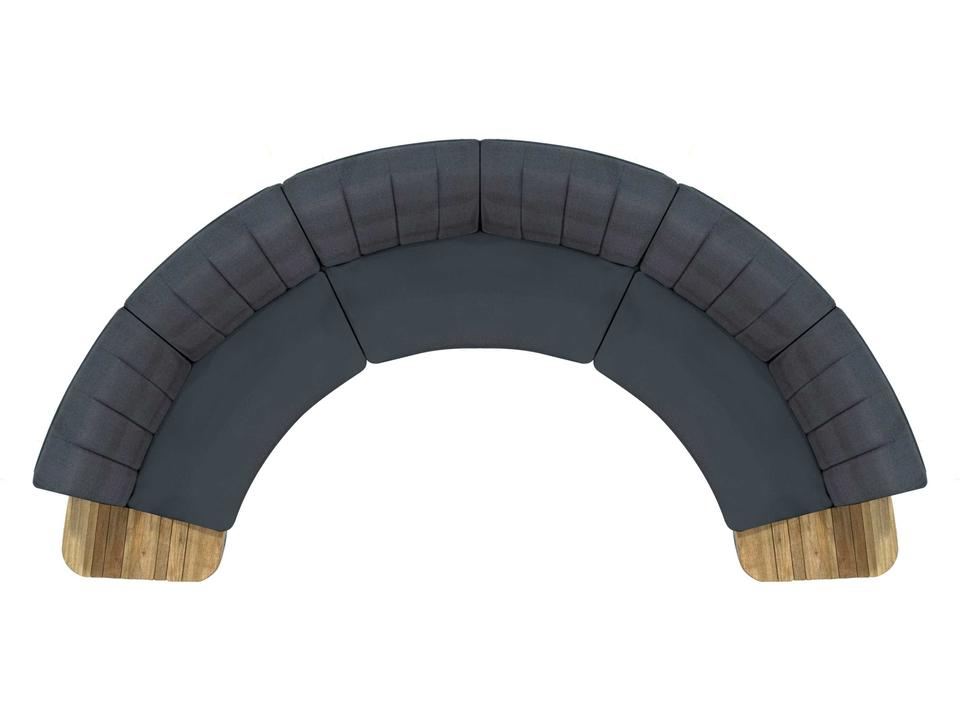 MamaGreen Babbo Aluminum Cushion Outdoor Lounge Set