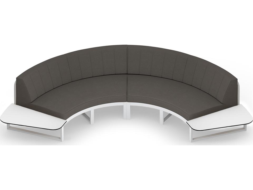 MamaGreen Babbo Aluminum Cushion Patio Lounge Set