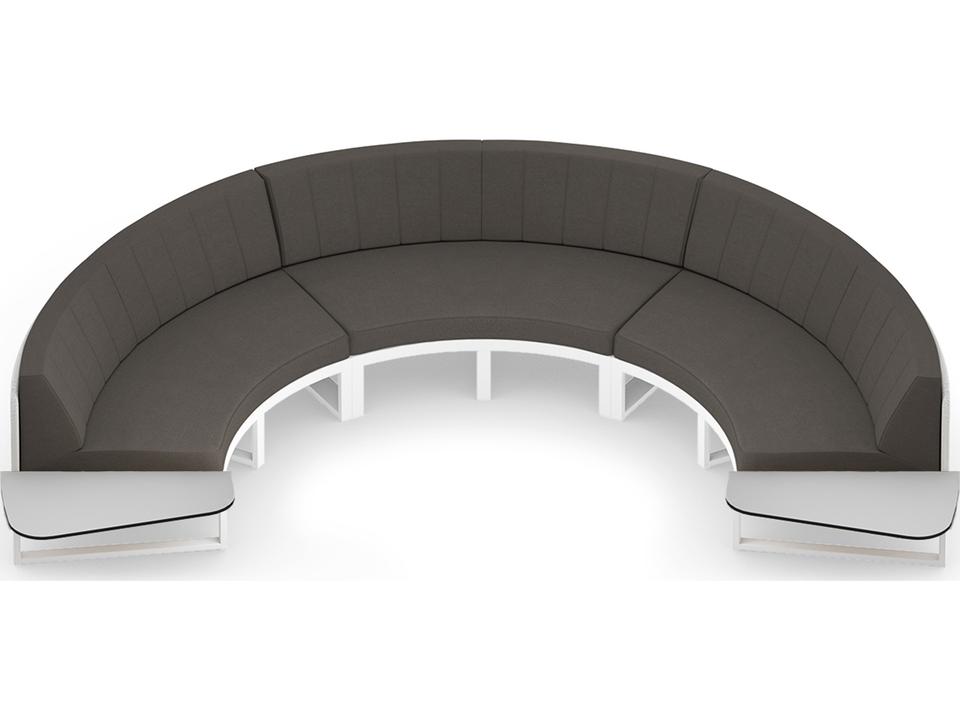 MamaGreen Babbo Aluminum Cushion Outdoor Patio Lounge Set