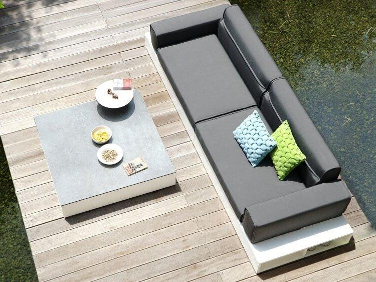 MamaGreen Boulevard Aluminum Sectional Patio Lounge Set