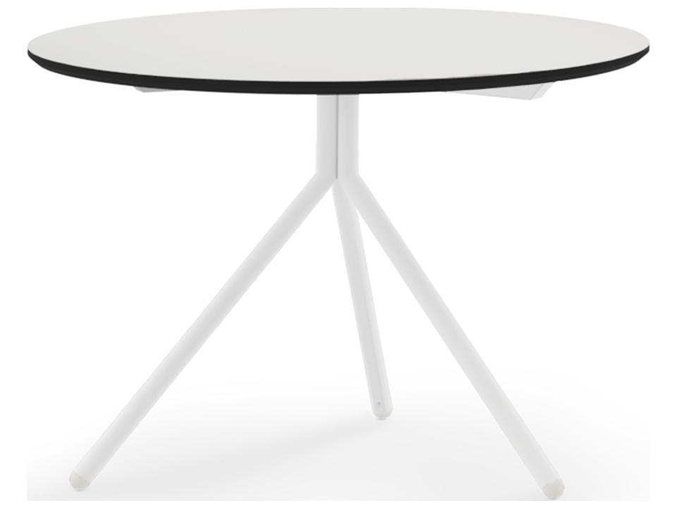 MamaGreen Bono Aluminum Round Patio End Table