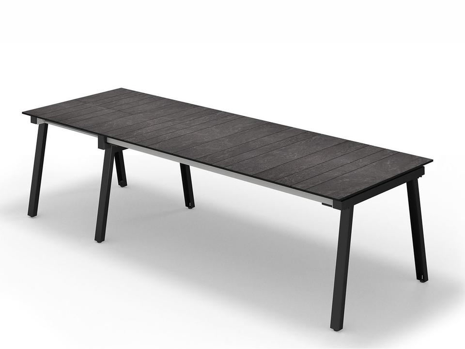 Maxximus Quick Ship Extendable Rectangular HPL Dining Table
