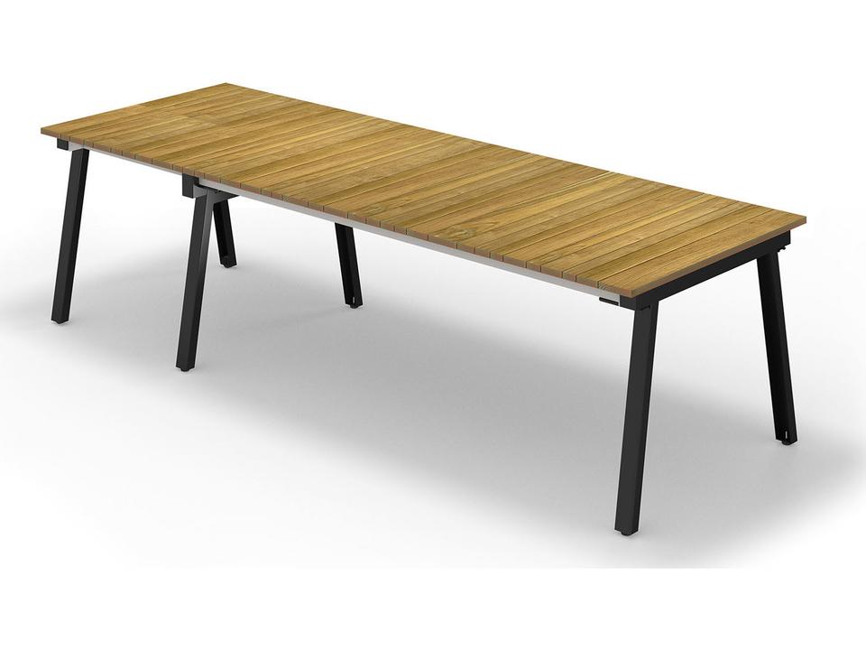 Maxximus Extendable Rectangular Recycled Teak Dining Table