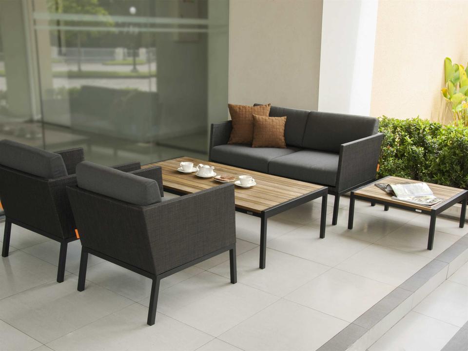 Jaydu Aluminum Cushion Outdoor Lounge Set
