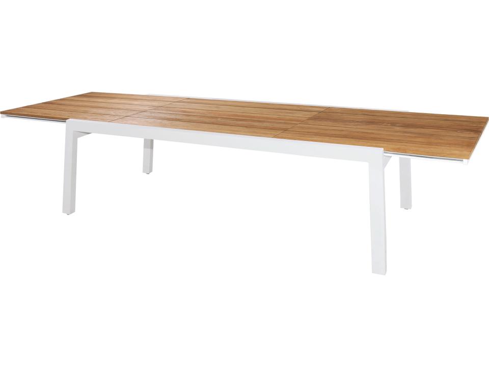 Baia Aluminum Rectangular Extension Dining Table