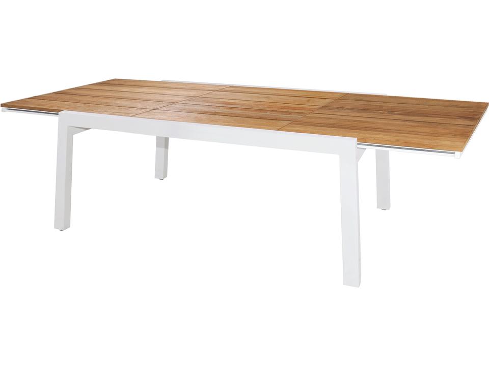 Baia Rectangular Aluminum Extension Dining Table
