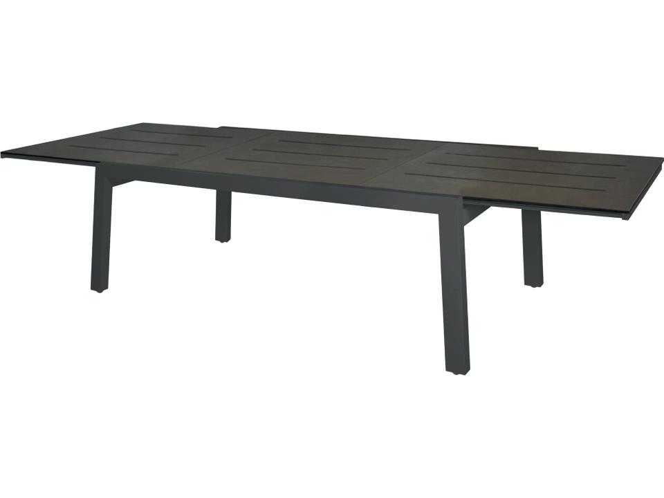 Baia Aluminum Rectangular Extension Dining Table