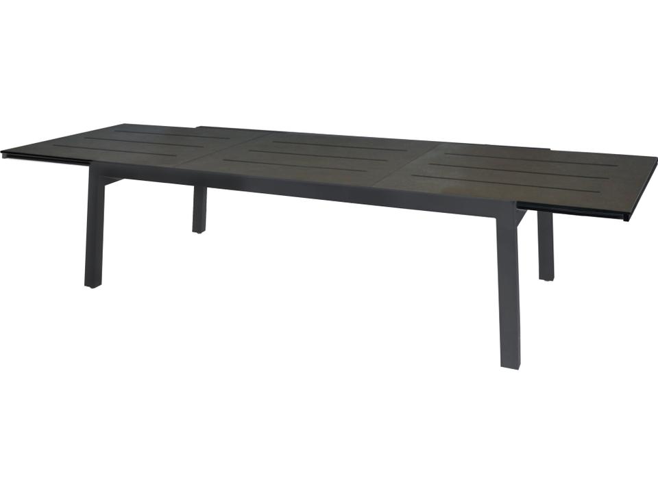 Baia Extendable Rectangular Dining Table with Resin Top