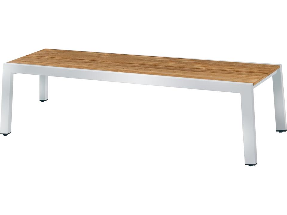 MamaGreen Baia Stainless Steel Teak Outdoor Patio Bench